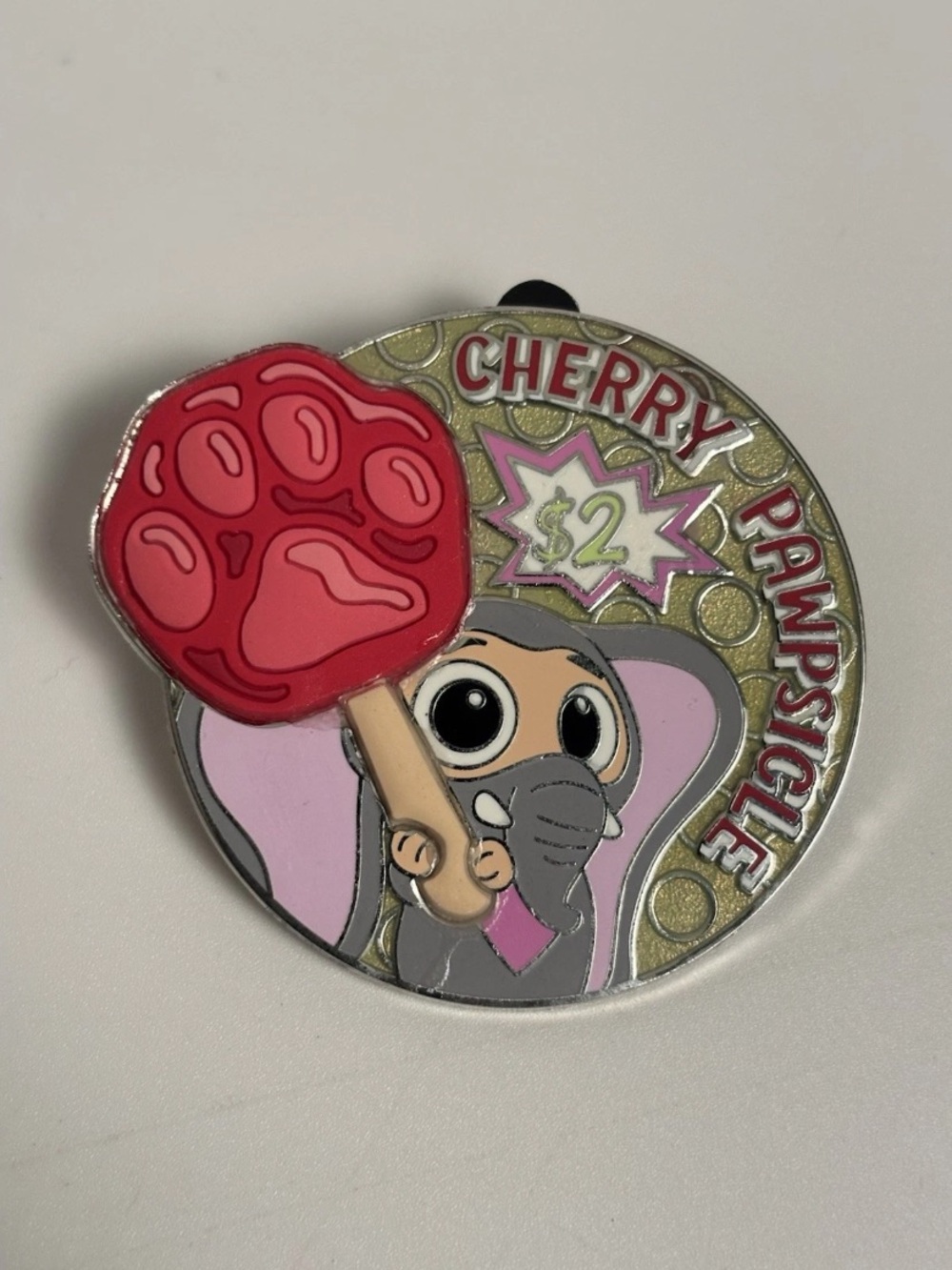 Disney Pin 2020 Scents Finnick Cherry Pawpsicle Zootopia Pin of the Month LE2000